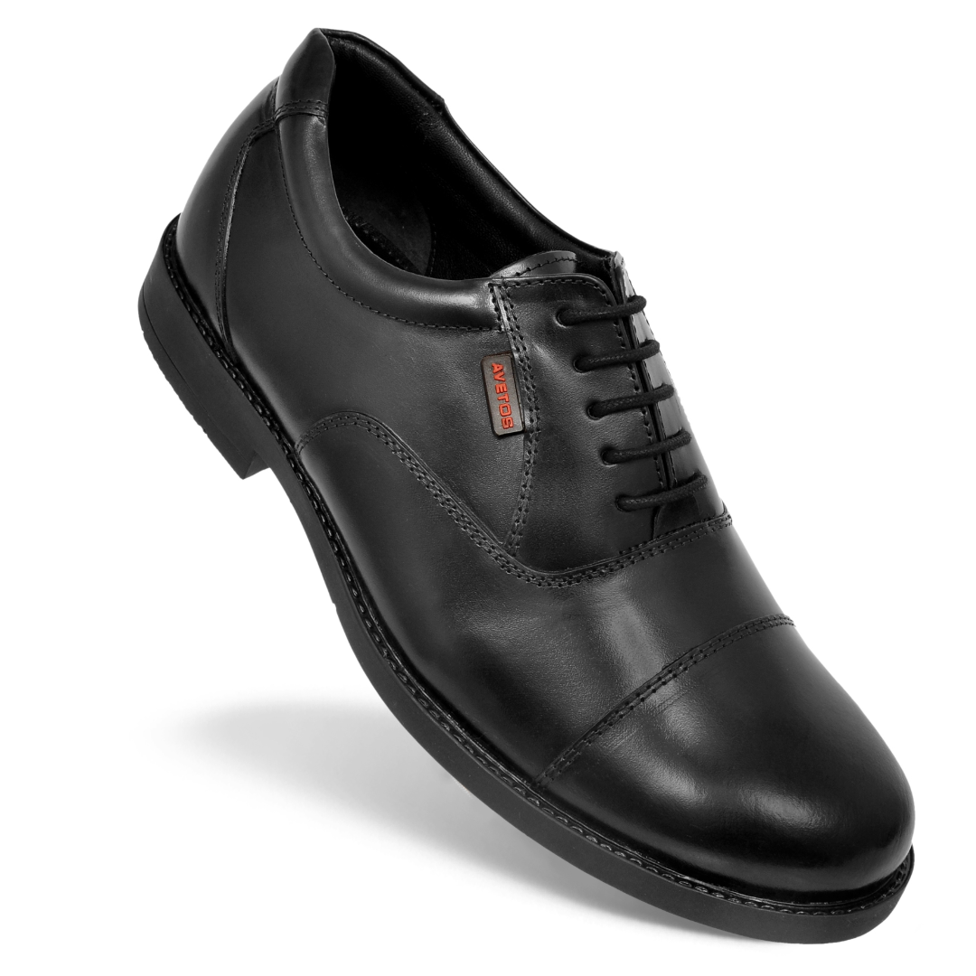 Red chief black formal shoes shop